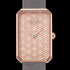 ENGELSRUFER ROSE GOLD FLOWER OF LIFE WATCH - DIAL CLOSE-UP