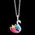 RAINBOW SWAN CHILDREN'S NECKLACE | HERZENGEL AUSTRALIA