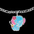 HERZENGEL ELEPHANT ENAMEL CHILDREN'S BRACELET - CHARM CLOSE-UP