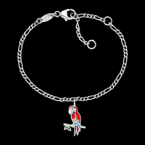 PARROT CHARM CHILDREN'S ID BRACELET | HERZENGEL AUSTRALIA