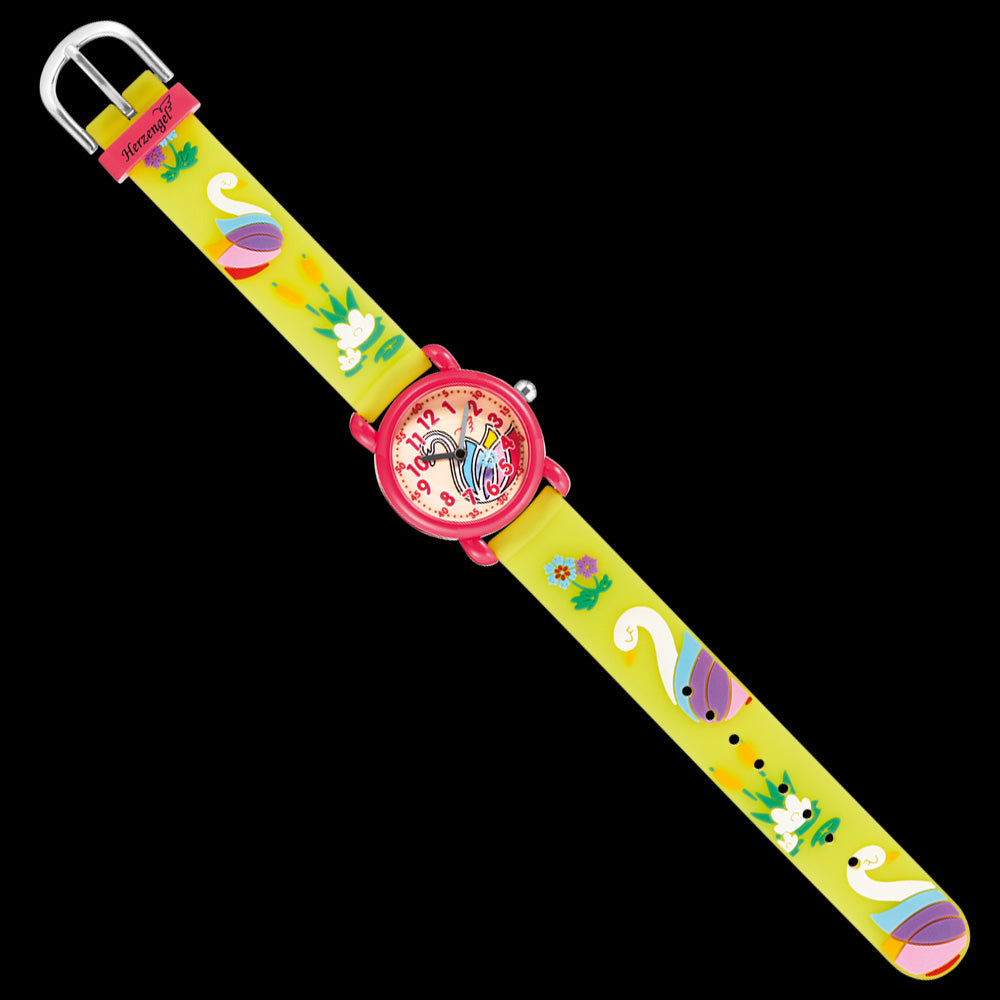 HERZENGEL SWAN CHILDREN'S WATCH - FULL VIEW