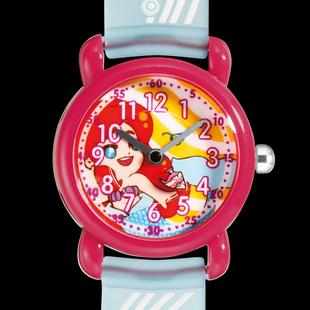 HERZENGEL MERMAID CHILDREN'S WATCH - DIAL CLOSE-UP