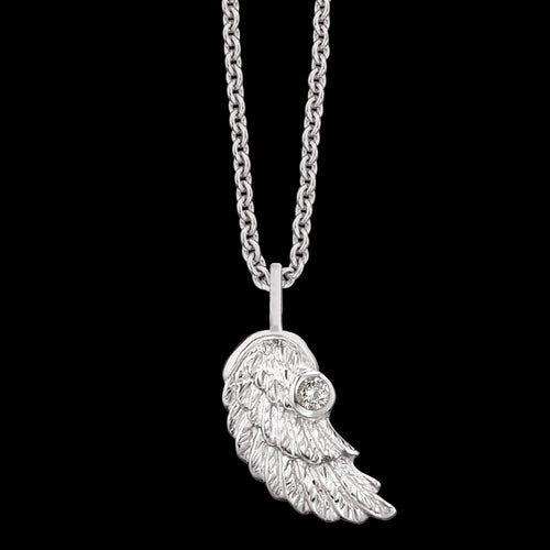 CHILDREN'S ANGEL WING CZ NECKLACE | HERZENGEL AUSTRALIA