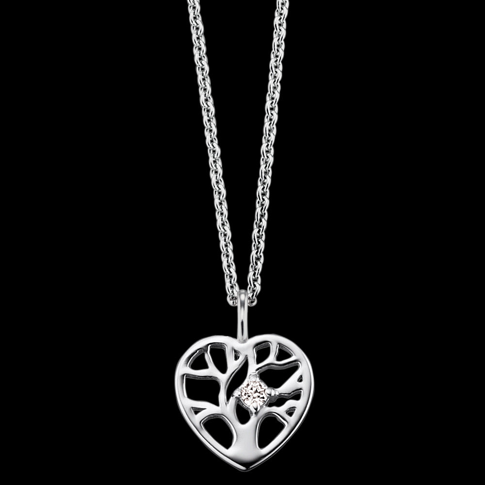 CHILDREN'S TREE OF LIFE HEART NECKLACE | HERZENGEL AUSTRALIA