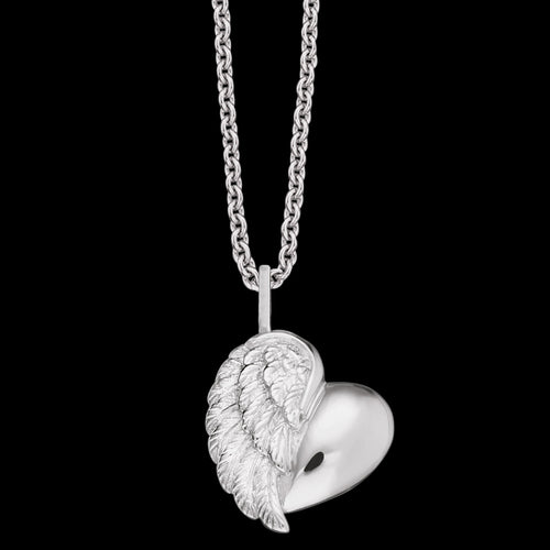 CHILDREN'S ANGEL HEART WING NECKLACE | HERZENGEL AUSTRALIA