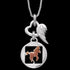 CHILDREN'S HORSE HEART WING NECKLACE | HERZENGEL AUSTRALIA