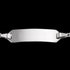 HERZENGEL ANGEL OF HEARTS CHILDREN'S ID BRACELET - ID PLATE CLOSE-UP