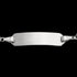 HERZENGEL ANGEL OF HEARTS CLASP CHILDREN'S ID BRACELET - ID PLATE CLOSE-UP