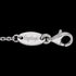 ENGELSRUFER 2.1MM TWO-TONE SILVER-ROSE GOLD PEA CHAIN NECKLACE - CLASP CLOSE-UP