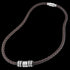 SAVE BRAVE MEN’S BRIAN BROWN LEATHER BEAD NECKLACE