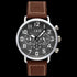 JAG MEN'S HOMER GREY DIAL BROWN LEATHER WATCH