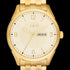 JAG MEN'S WILLIAM GOLD DAY DATE WATCH - DIAL CLOSE-UP