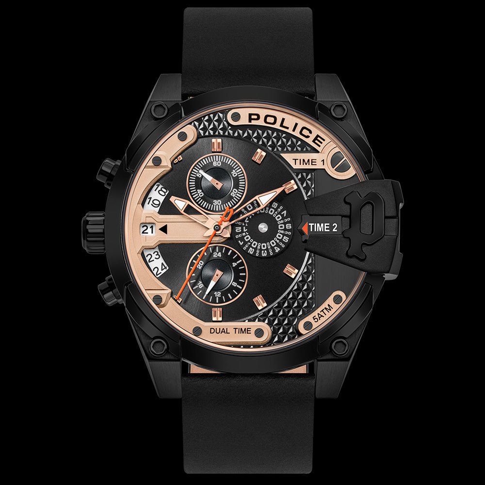 Police Watches Australia | Bold Designs – Silver Steel