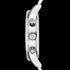 POLICE MEN'S DRIVER SILVER GEEEN DIAL WATCH - SIDE VIEW