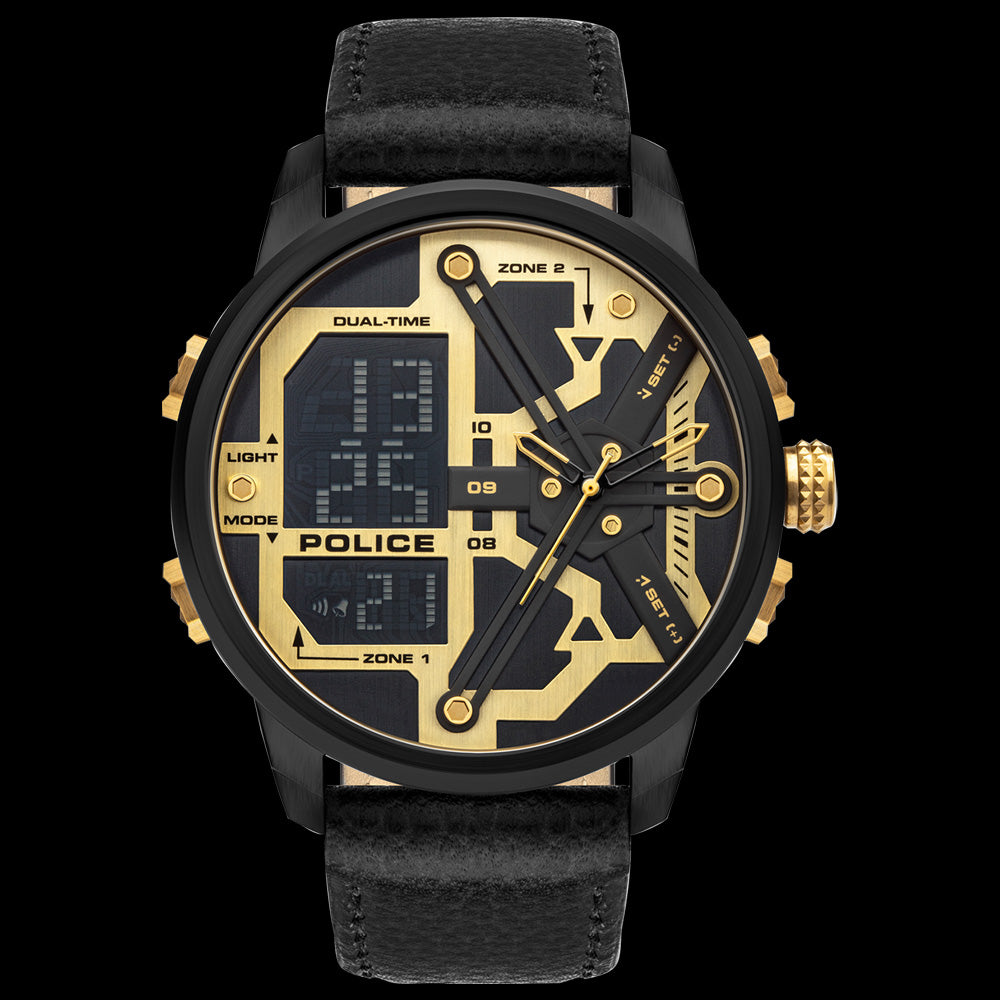 Police Watches Australia | Bold Designs – Silver Steel