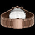 POLICE MEN’S KASTRUP COFFEE BROWN WATCH - BACK VIEW