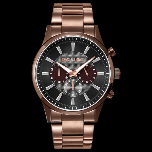 POLICE KASTRUP COFFEE BROWN MEN'S WATCH | AUSTRALIA