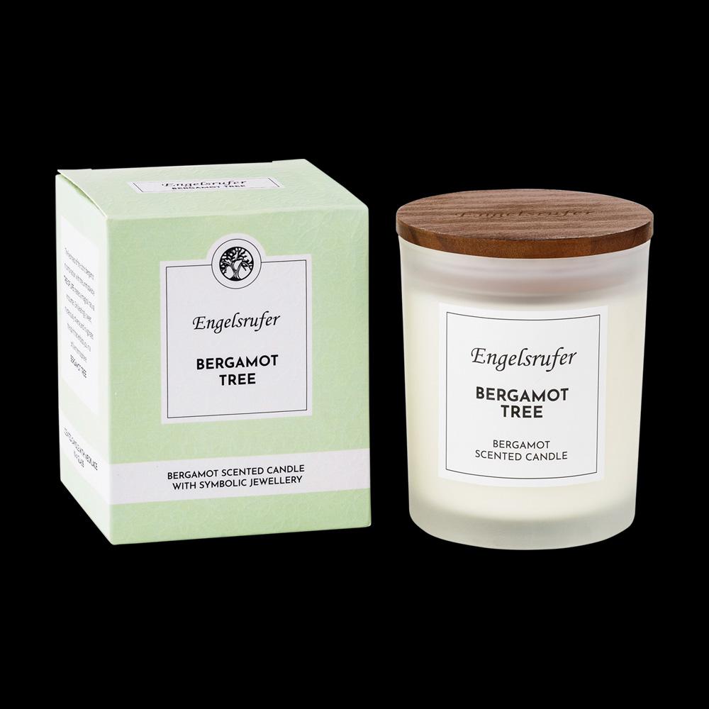 ENGELSRUFER BERGAMOT TREE SCENTED CANDLE NECKLACE GIFT SET - CANDLE & BOX VIEW