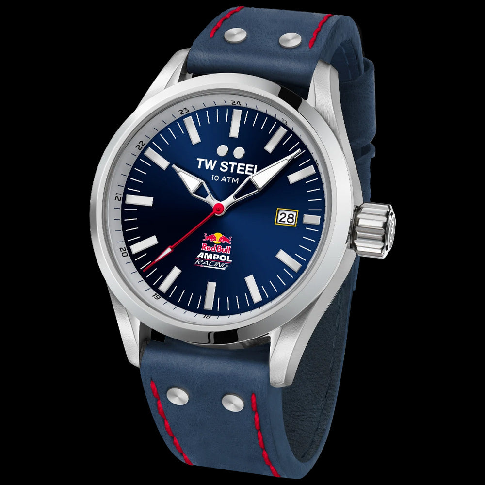 TW STEEL RED BULL AMPOL RACING 3 HANDS WATCH VS96-TWS - TILT VIEW