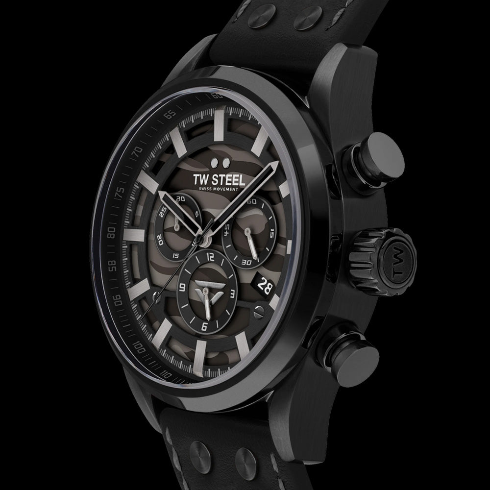 TW STEEL VELOCE RACING SWISS VOLANTE LIMITED EDITION WATCH SVS309 - SIDE VIEW