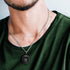 MEN'S GORILLA FACE BLACK STAINLESS STEEL NECKLACE | SAVE BRAVE AUSTRALIA