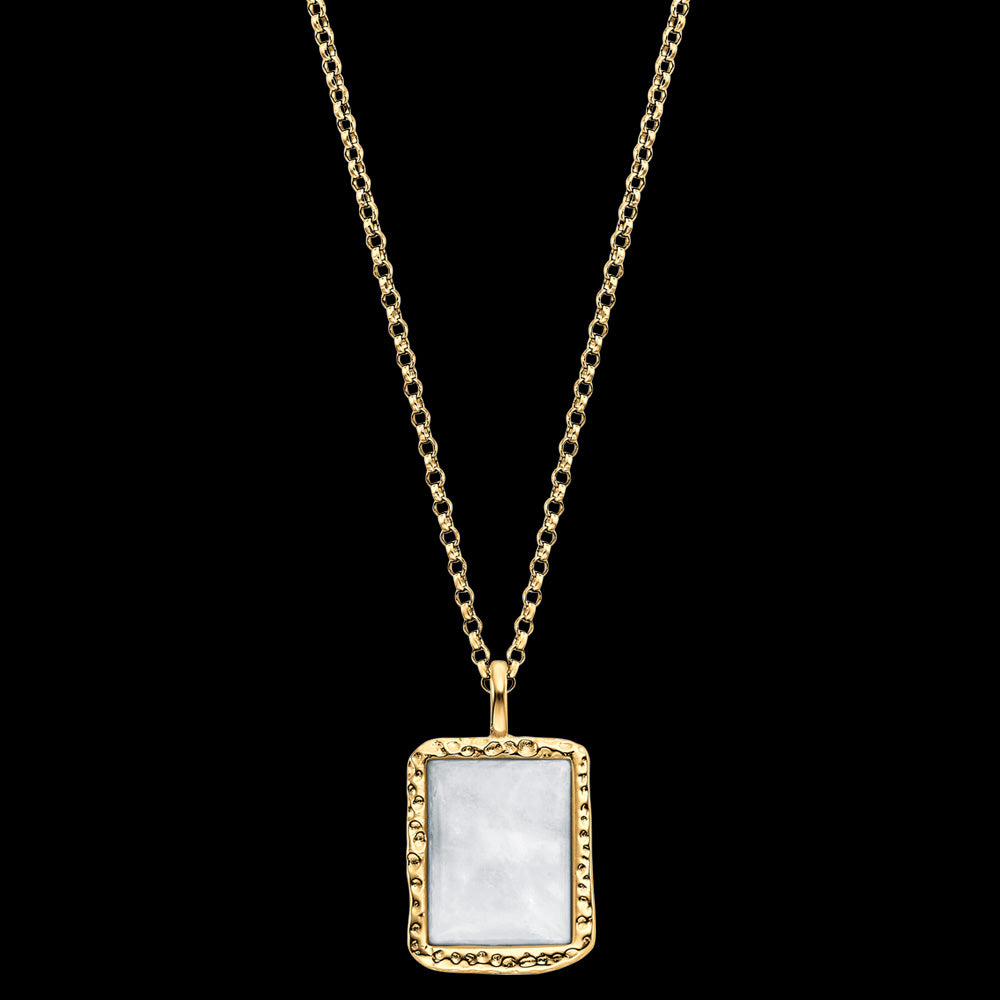 ENGELSRUFER GOLD PURE MOONSTONE NECKLACE