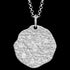ENGELSRUFER SILVER SUN MOON & STARS COIN NECKLACE - BACK CLOSE-UP