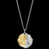 ENGELSRUFER SILVER GOLD SUN MOON & STARS COIN NECKLACE