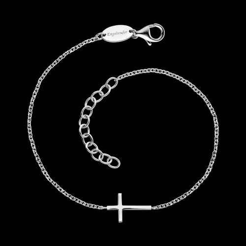 ENGELSRUFER SILVER LITTLE CROSS BRACELET