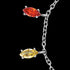 ENGELSRUFER SILVER RAINBOW MARQUISE CZ BRACELET - CHARM CLOSE-UP 1