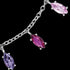 ENGELSRUFER SILVER RAINBOW MARQUISE CZ BRACELET - CHARM CLOSE-UP 4