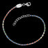 ENGELSRUFER SILVER LITTLE MOON RAINBOW CZ BRACELET