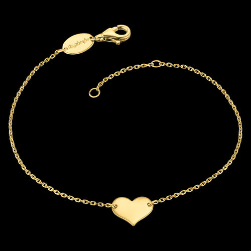 ENGELSRUFER GOLD LITTLE HEART BRACELET