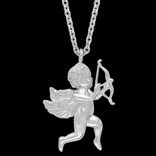 ENGELSRUFER SILVER CUPID NECKLACE