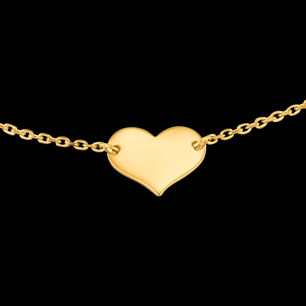 ENGELSRUFER HAPPY HEARTS GOLD WATCH & BRACELET SET - BRACELET CLOSE-UP