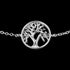 ENGELSRUFER TREE OF LIFE SILVER  LEATHER WATCH & BRACELET SET - BRACELET CLOSE-UP