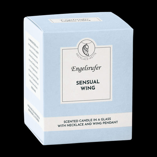ENGELSRUFER SENSUAL WING NECKLACE SCENTED CANDLE GIFT SET - PACKAGING