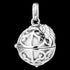 ENGELSRUFER SILVER WHITE PEARL ANGEL WING SOUNDBALL PENDANT - MEDIUM SIZE