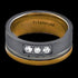 TITANIUM TWO BAND RING - 2