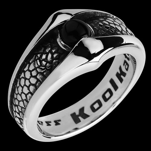 KOOLKATANA STAINLESS STEEL DRAGON’S EYE RING