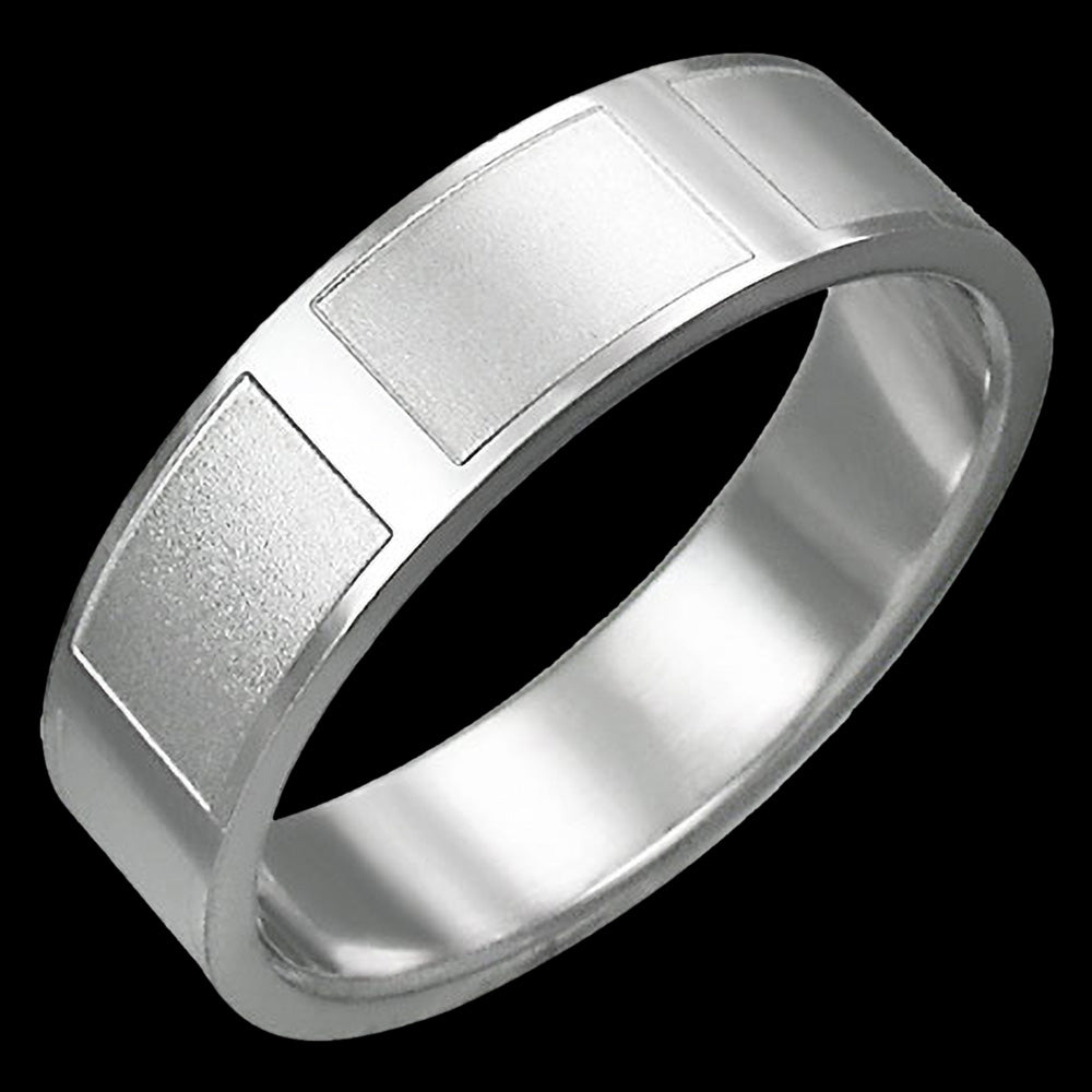 STAINLESS STEEL SATIN FINISH PATH RING