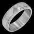 STAINLESS STEEL ENGRAVABLE DUAL CHANNEL CONVEX RING