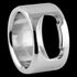 STAINLESS STEEL MEN'S BOTTLE OPENER RING