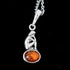 STERLING SILVER & AMBER ZODIAC NECKLACE VIRGO