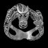 STAINLESS STEEL COILED DRAGON RING