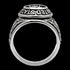 STAINLESS STEEL MEN'S US ARMY VETERAN SIGNET RING - SIDE VIEW 3