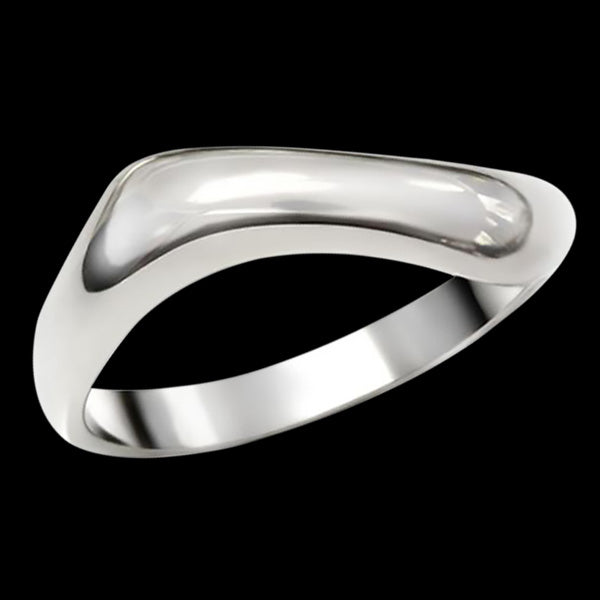 STAINLESS STEEL CONVEX TWIST RING