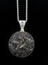 STERLING SILVER TURTELLA JASPER DISC NECKLACE