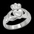 STAINLESS STEEL IRISH CLADDAGH RING