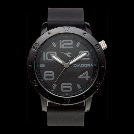 DIADORA 2.0 BLACK ANALOG WATCH